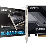 GIGABYTE、 Thunderbolt 4拡張カード「GC-MAPLE RIDGE」を5月28日より発売