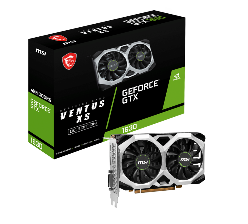 GeForce GTX 1630 VENTUS XS 4G OC