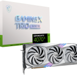 MSI、NVIDIA GeForce RTX 4070 Ti搭載のグラフィックボード「GeForce RTX 4070 Ti GAMING X TRIO WHITE 12G」を発売