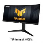 UWFHD解像度の29.5型ワイド湾曲ゲーミングディスプレイ「TUF Gaming VG30VQL1A」が発売