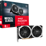 MSI、AMD Radeon RX 7600搭載のグラフィックボード「RADEON RX 7600 MECH 2X CLASSIC 8G OC」を発売