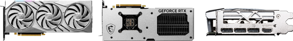 GeForce RTX 4070 SUPER 12G GAMING X SLIM WHITE