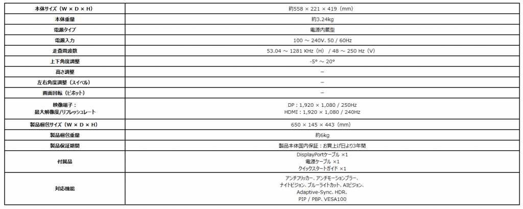 MAG 255XFV