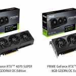 ASUS JAPAN、NVIDIA GeForce RTX 4070 Super、RTX 4060Ti搭載のグラフィックボード2製品を発売