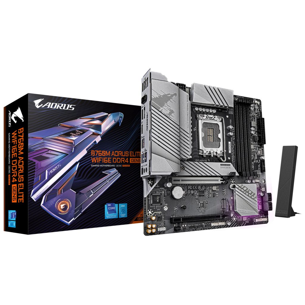 B760M AORUS ELITE WIFI6E DDR4 GEN5