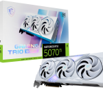 MSI、GeForce RTX 5070 Tiを搭載したグラフィックボード「GeForce RTX 5070 Ti 16G GAMING TRIO OC WHITE」を発売