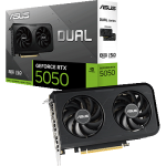 ASUS JAPAN、NVIDIA GeForce RTX 5050を搭載グラフィックボード「DUAL-RTX5050-O8G」を発売