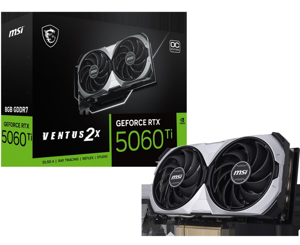 GeForce RTX 5060 Ti 8G VENTUS 2X OC CLASSIC