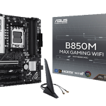 ASUS、AMD B850チップセットを搭載したマザーボード「B850M MAX GAMING WIFI」を発売