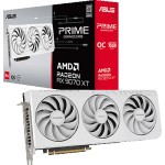 ASUS、AMD Radeon RX 9070 XT搭載の白色グラフィックボード「PRIME-RX9070XT-O16G-WHITE」を発売