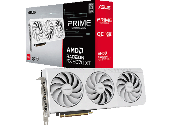 PRIME-RX9070XT-O16G-WHITE