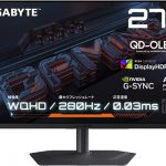 GIGABYTE、27インチ QHDのゲーミングディスプレイ「GIGABYTE MO27Q2A」を発売