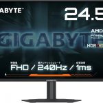 GIGABYTE、シンプルデザインのゲーミングディスプレイ「GIGABYTE G25F2A」を発売