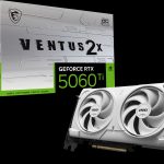 MSI、GeForce RTX 5060 Tiを搭載のグラフィックボード「GeForce RTX 5060 Ti 16G VENTUS 2X OC WHITE PLUS」を発売