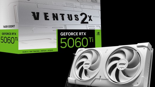 GeForce RTX 5060 Ti 16G VENTUS 2X OC WHITE PLUS