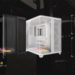 CORSAIRR社製、2枚の曲面強化ガラスパネルを備えたミドルタワー型PCケース「AIR 5400」が発売