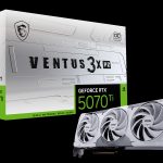 MSI、GeForce RTX 5070 Ti搭載の「GeForce RTX 5070 Ti 16G VENTUS 3X PZ OC」を発売