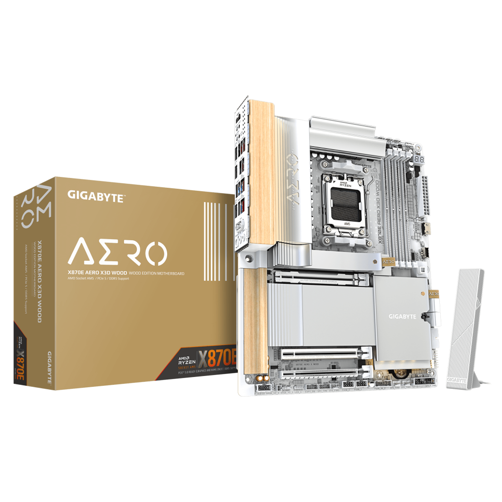 X870E AERO X3D WOOD