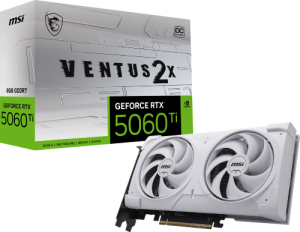 GeForce RTX 5060 Ti 8G VENTUS 2X OC WHITE PLUS