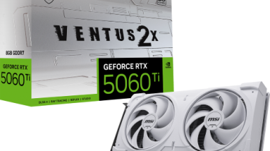 GeForce RTX 5060 Ti 8G VENTUS 2X OC WHITE PLUS