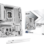 AsRock、Intel B860チップセット搭載MicroATXマザーボード「B860M Challenger WiFi White」を発売