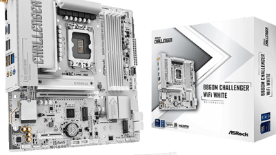 B860M Challenger WiFi White