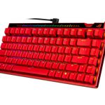 ASUS、ゲーミングキーボード「ROG Falchion Ace 75 HE Gaming Keyboard」のLava Redカラーを発売